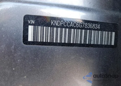 2016 Kia Sportage Ex from USA, damaged, VIN KNDPCCAC6G7836834